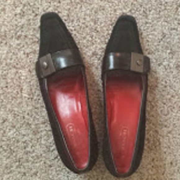 Coach Hailey Woman's Shoe 6.5 M Black Suede - Picture 2 of 8